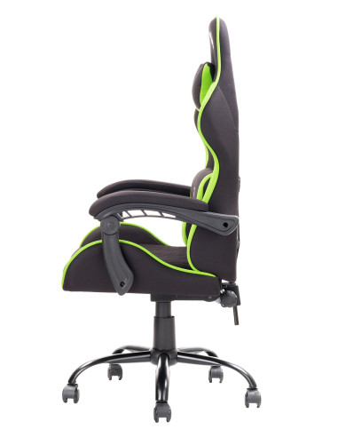 RHOMBUS FF10 Universal gaming chair Mesh seat, Black/Green