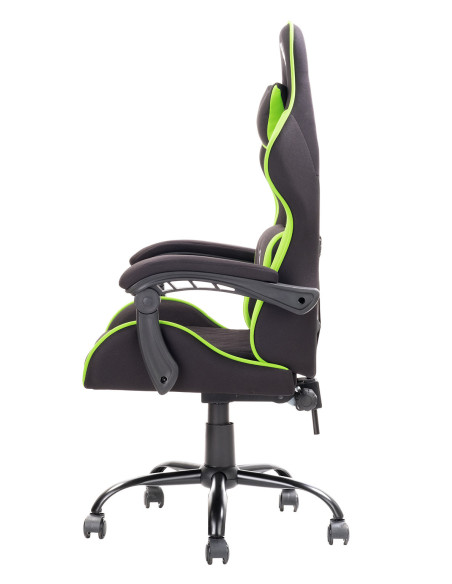 RHOMBUS FF10 Universal gaming chair Mesh seat, Black/Green RHOMBUS FF10 Universal gaming chair Mesh seat, Black/Green