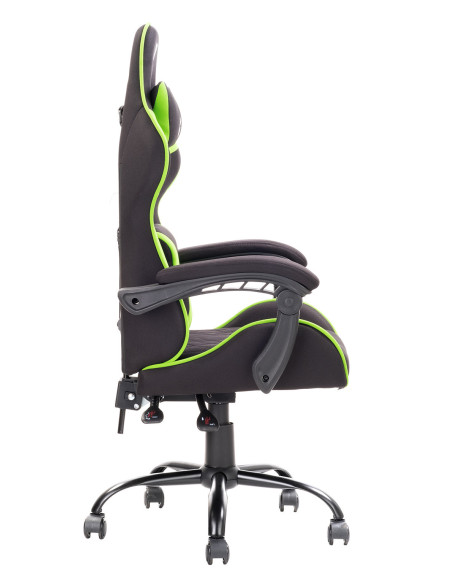 RHOMBUS FF10 Universal gaming chair Mesh seat, Black/Green RHOMBUS FF10 Universal gaming chair Mesh seat, Black/Green