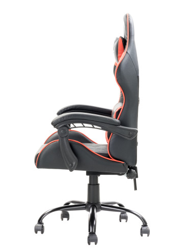 RHOMBUS PF10 Universal gaming chair Padded seat, Black/Red
