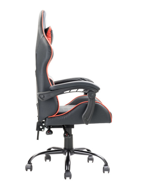 RHOMBUS PF10 Universal gaming chair Padded seat, Black/Red