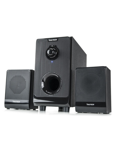 Altoparlanti 25W, 2.1 channels, con Subwoofer Nero/Blue