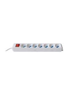 Multipresa 7 Prese Schuko 10/16A Bianca 2