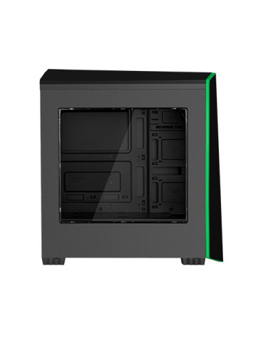 ORIGIN Black/Green MidiTower 2x120mm Ventole Led Verde
