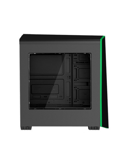 ORIGIN Black/Green MidiTower 2x120mm Ventole Led Verde