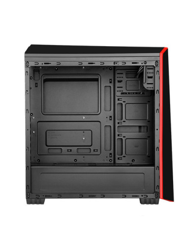 ORIGIN Black/Red  MidiTower 2x120mm Ventole Led Rosso