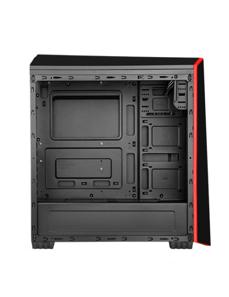 ORIGIN Black/Red  MidiTower 2x120mm Ventole Led Rosso