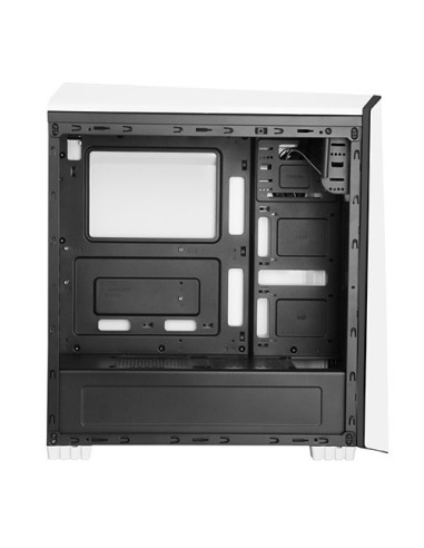 ORIGIN Black/White MidiTower 2x120mm Ventole Led Bianchi