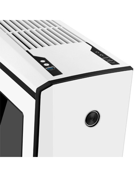 ORIGIN Black/White MidiTower 2x120mm Ventole Led Bianchi ORIGIN Black/White MidiTower 2x120mm Ventole Led Bianchi