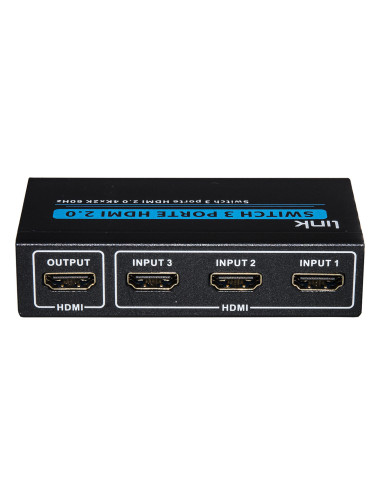 Splitter HDMI 3Porte 4Kx2K per Condividere 3 TV con 1 Dispositivo