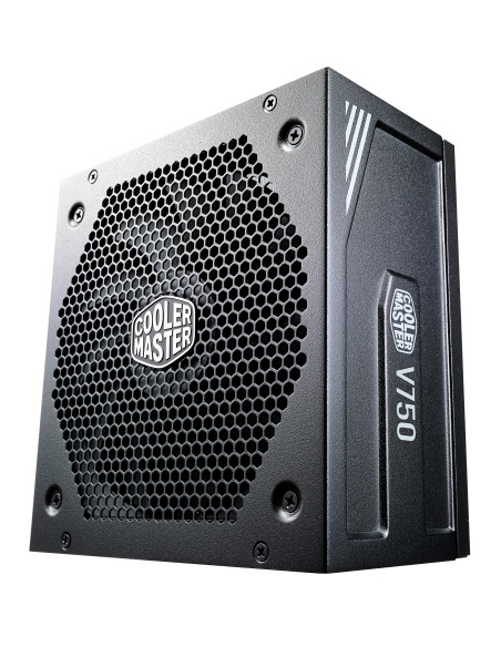 750W V750 Gold-V2 80+ Full-Modular Ventola FDB Silenziosa 135mm Modalità Semi-Fanless Black Edition