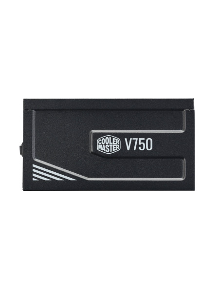750W V750 Gold-V2 80+ Full-Modular Ventola FDB Silenziosa 135mm Modalità Semi-Fanless Black Edition
