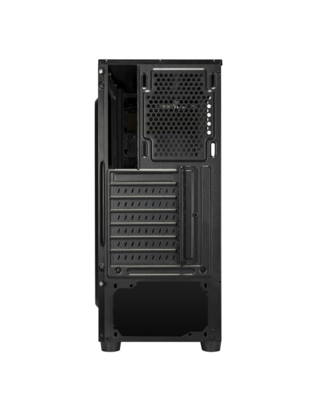 Blackdoom Black/Green 2 Ventole Halo Green 120mm, Card Reader, MidiTower