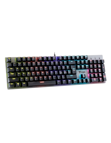Tastiera Gaming X10 - Meccanica, Switch Blu, 104 tasti, Rainbow LED con 12 modalità