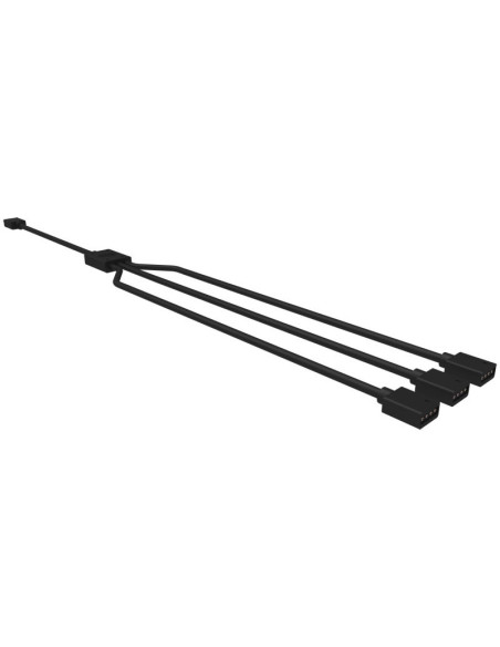 Trident cavo splitter da 1 a 3, lunghezza 580 mm, per collegamento con 3 ventole RGB