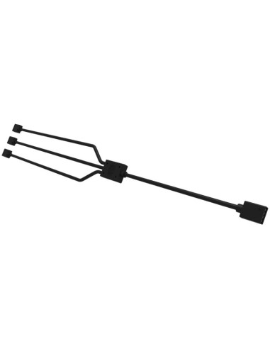 Trident cavo splitter da 1 a 3, lunghezza 580 mm, per collegamento con 3 ventole RGB