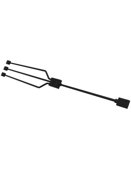 Trident cavo splitter da 1 a 3, lunghezza 580 mm, per collegamento con 3 ventole RGB