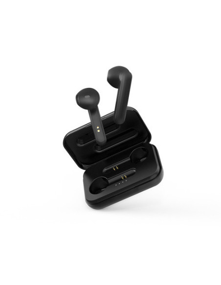 Earphones Bluetooth Stereo con Custodia di Ricarica, Semi-In-Ear, Matt Black Earphones Bluetooth Stereo con Custodia di Ricarica, Semi-In-Ear, Matt Black