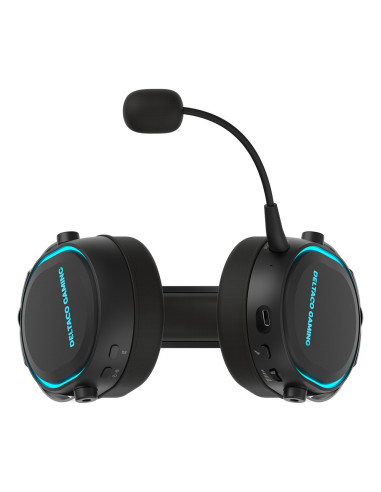 Wireless gaming headset RGB, USB-C, Black/RGB