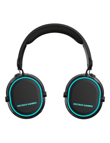 Wireless gaming headset RGB, USB-C, Black/RGB