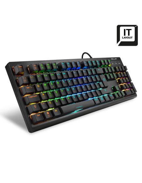 Skiller SGK30 RGB Meccanica con Switch Blue