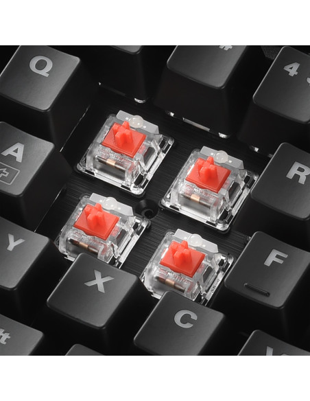 Skiller SGK30 RGB Meccanica con Switch Red