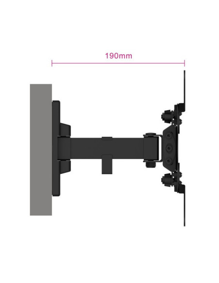 Supporto muti-direzionale da parete per TV da 13" a 42" Supporto muti-direzionale da parete per TV da 13" a 42"