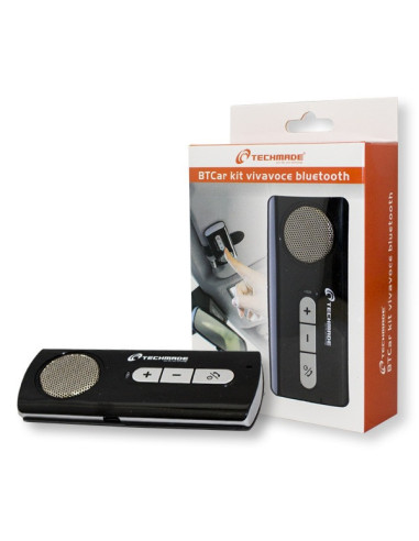Vivavoce Universale Bluetooth Nero, Grigio