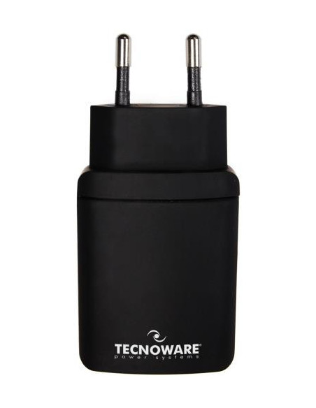17W Caricabatterie 3.4A 5V 2xUSB Nero