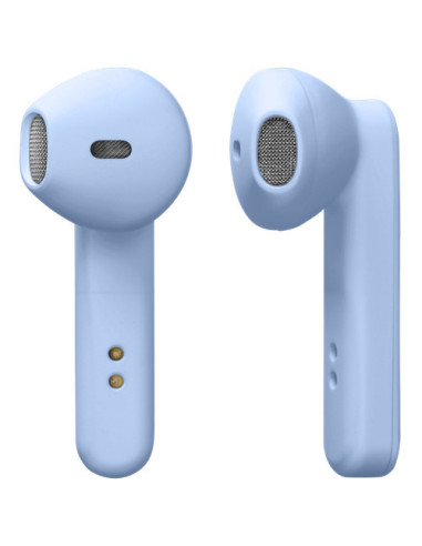 Earphones Bluetooth Stereo con Custodia di Ricarica, Semi-In-Ear, Matt Blue