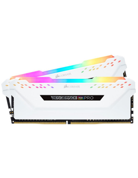 16GB (2x8GB) Vengeance RGB Pro 3,2GHz White Edition C16 16GB (2x8GB) Vengeance RGB Pro 3,2GHz White Edition C16