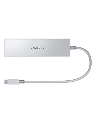 Multiport Adapter EE-P5400 Type-C, HDMI, 2xUSB 3.2 Gen 1 Type-A, 1xUSB 3.2 Gen 1 Type-C, 5000 Mbit/s, Argento, 4K Ultra HD