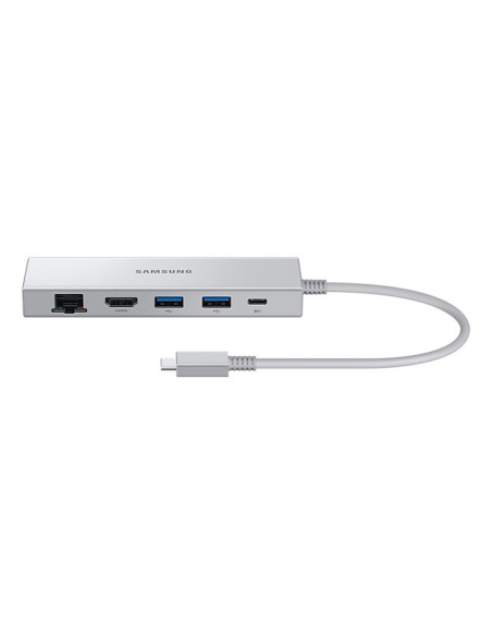 Multiport Adapter EE-P5400 Type-C, HDMI, 2xUSB 3.2 Gen 1 Type-A, 1xUSB 3.2 Gen 1 Type-C, 5000 Mbit/s, Argento, 4K Ultra HD