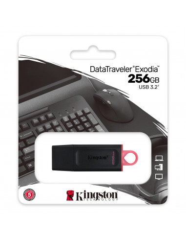 Chiavetta USB 64 GB DataTraveler 100 G3 Interfaccia USB 3.0 Colore Nero