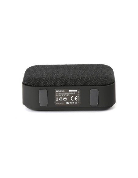 Speaker Bluetooth, Micro SD, USB, Radio FM, MP3 Player  Black