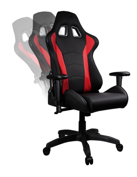 Caliber R1 Sedia per gaming universale Nero, Rosso Caliber R1 Sedia per gaming universale Nero, Rosso