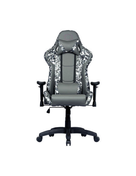 Caliber R1S CAMO Poltrona per gaming Seduta imbottita Nero, Grigio, Bianco