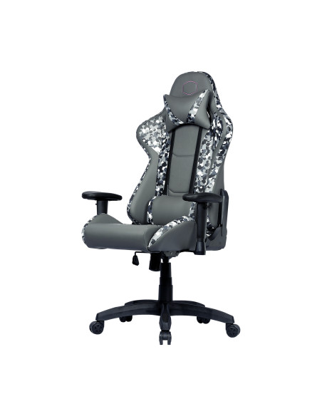 Caliber R1S CAMO Poltrona per gaming Seduta imbottita Nero, Grigio, Bianco
