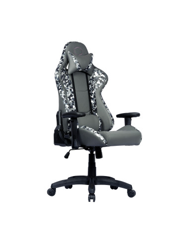 Caliber R1S CAMO Poltrona per gaming Seduta imbottita Nero, Grigio, Bianco