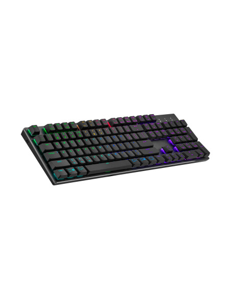 SK653 Full Mechanical Wireless Gunmetal Gray RGB,TTC Low Profile Red Switch,Bluetooth