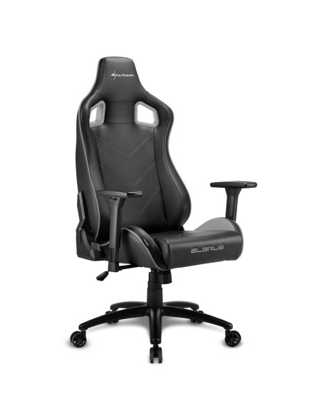 Elbrus 2 Sedia Gaming in Tessuto Black/Grey