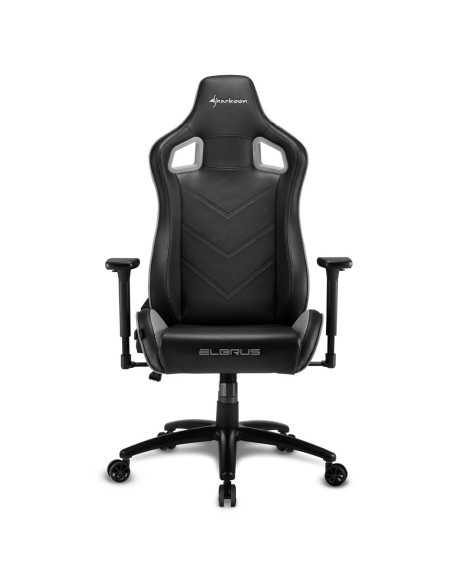 Elbrus 2 Sedia Gaming in Tessuto Black/Grey