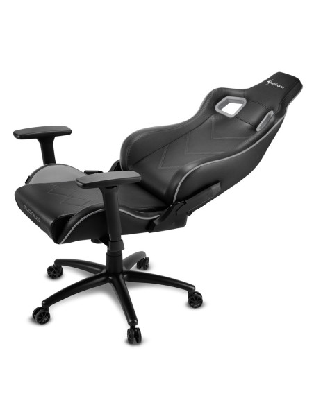 Elbrus 2 Sedia Gaming in Tessuto Black/Grey