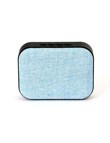 Speaker Bluetooth, Micro SD, USB, Radio FM, MP3 Player Black/Blu