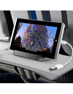 Cavo OTG USB-A 3.0  USB-C Win/MacOS/Android Bianco 2