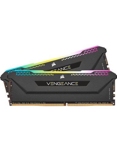 16GB (2x8GB) Vengeance RGB Pro SL 3,6Ghz RGB Black