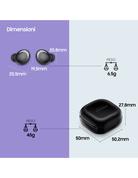 Galaxy Buds Pro Headset True Wireless Stereo (TWS) In-ear Calls/Music Bluetooth Black