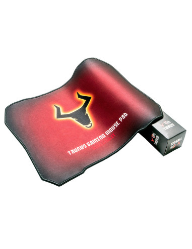 TAURUS V1 M Gaming mouse pad Black, Red (320x270)mm