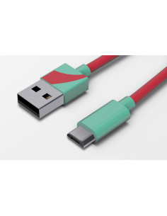 1,20 mt Micro USB cable Vespa Acquamarina 2