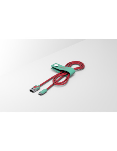 1,20 mt Micro USB cable Vespa Acquamarina